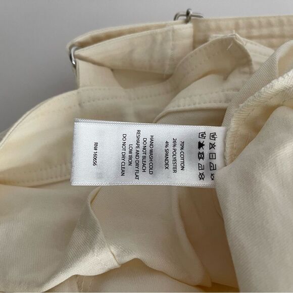 Sincerely Jules Denim V Cut Pale Yellow Jumpsuit. - Picture 9 of 9